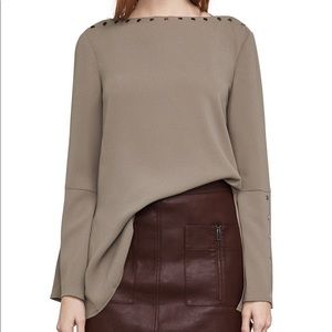 NWT BCBGMaxAzria Laycie Long Sleeve Blouse Size Small